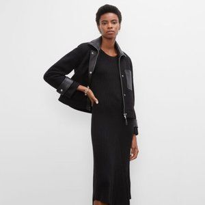 Wool and Leather Jacket